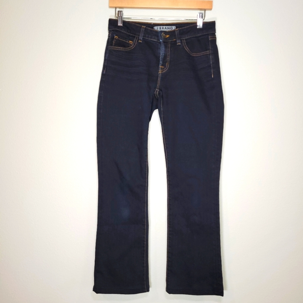 J Brand Scarlett Bootcut Dark Denim Jeans 28